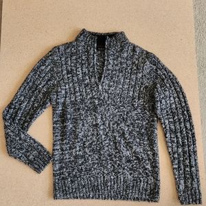 Michael Brandon Turtleneck Zip up Sweater